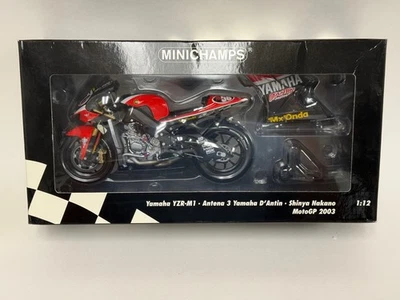 1/12 Minichamps Yamaha YZR-M1 form 2003 Moto GP Shinya Nakano 122036356 ABG130 - Image 1 of 4