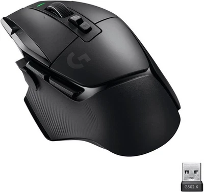 Logitech - G502 X LIGHTSPEED Ratón Inalámbrico para Juegos - Negro - 996-000425 Foto 1 de 4