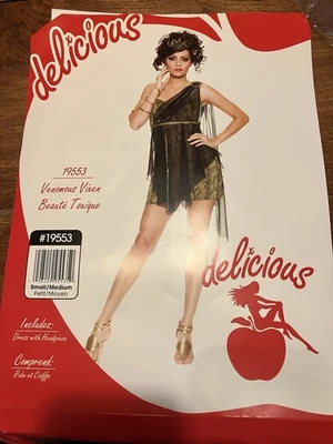 Delicious Venomous Vixen #19553  Sexy Dress Headpiece New S / M Iridescent - Image 1 of 4