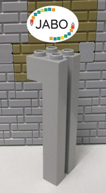(B6/7) Lego 1x 6056 Guide rail new light grey castle gate guide 7094 8781 10176