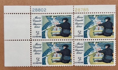 Sc #1316 General Federation of Women's Clubs, 1966 US 5c Block, mnh, og, vf/xf - Image 1 of 2