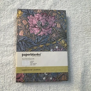Morris Pink Honeysuckle (William Morris) Midi Lined Hardcover Journal: Hardcover - Imagen 1 de 5