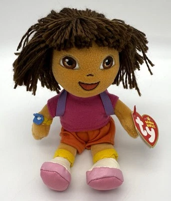 Ty Beanie Babies Nick Jr. Dora the Explorer Plush Toy - Image 1 of 4