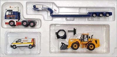 Corgi 1/50 Scale CC13427 - MAN Nooteboom JCB 456 & Vauxhall Vivaro Van - Collett - Image 1 of 4