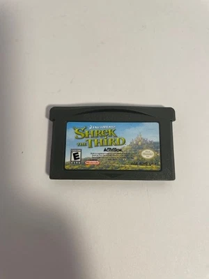 Shrek the Third (GameBoy Advance GBA) Tested Cleaned Works - Image 1 of 4