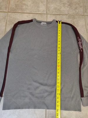 Suéter De Colección Billabong Cuello Redondo XL Gris Hecho en Corea Años 90 Y2K Surf Skate Foto 1 de 4