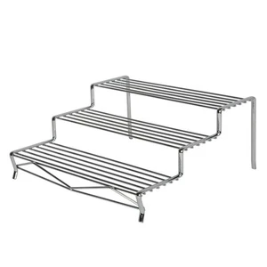 Kitchen Details Geode 3 Tier Spice Rack in Chrome - Picture 1 of 1