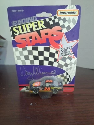 1992 Matchbox Racing Superstars Davey Allison #28 1:64 Diecast - Image 1 of 4