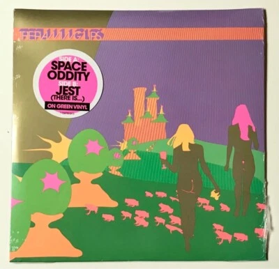 FLAMING LIPS: Space Oddity  (Green Vinyl 7" Single Sealed) - Image 1 of 2