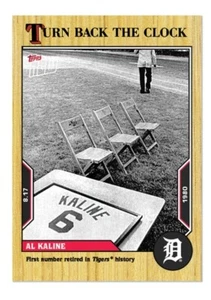 2022 Topps Turn Back The Clock #140 Al Kaline Detroit primer número retirado PR: 403 - Imagen 1 de 2