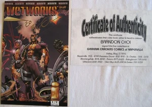 Wetworks Issue #1 Signed W Certificate Image Comics - Picture 1 of 1