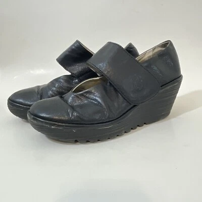 Fly London Yan Mary Jane Wedge 38 Foto 1 de 4