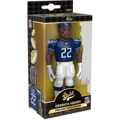 DERRICK HENRY Funko Gold 5" Vinyl Figure TENNESSEE TITANS Cover