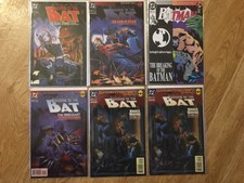 Batman Shadow of the Bat Comic Lot 5 16 24 25 Batman 497 Breaking Dc Comics Book