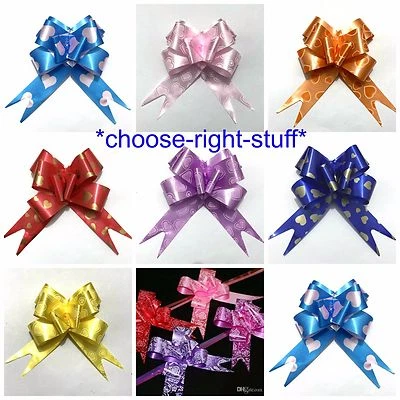 PANNU DESIGNS Pull Bows 15mm 30mm Florist Floral Gift Wrapping Ribbons Gift Decoration Supply