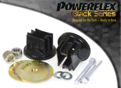 Inserto boccola posteriore diff nero Powerflex per Audi A6/S6/RS6 Quattro C7 (11-18) - Immagine 1 di 2