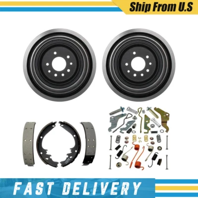 Se adapta a Buick Roadmaster 1992 1993 1996 tambores traseros zapatas de freno y resorte de herrajes Foto 1 de 4