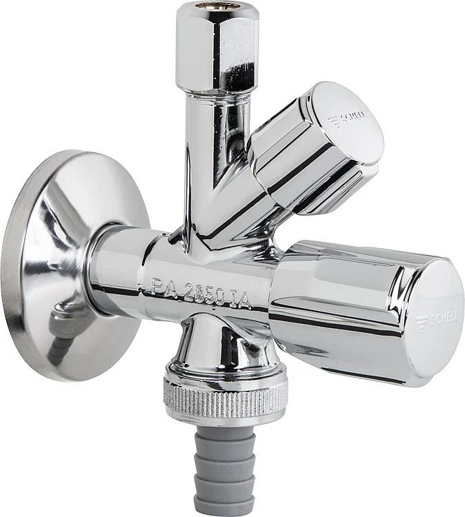 SCHELL 35450699 1/2" Kombi-Eckventil - Verchromt