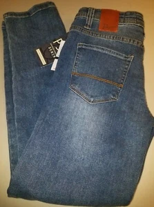 NWT Original Penguin P55 Marvin denim jeans stretch slim fit 27in x 26in size 12 - Picture 1 of 11