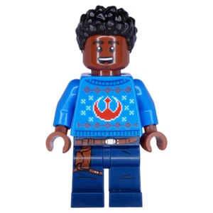 LEGO Star Wars Finn Holiday Minifigur sw1318 40658 Millennium Falcon Holiday - Bild 1 von 2