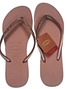 Infradito Havaianas donna taglia 11/12 crocus rosa malva sandalo NUOVO - Foto 1 di 4
