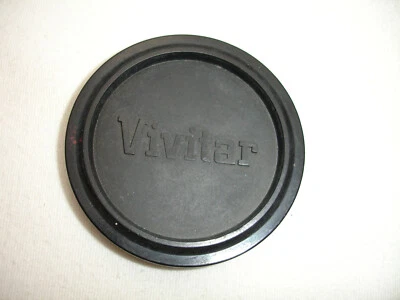 VIVITAR 61.5mm plastic front lens cap, SLIP ON  fits 135mm lens - Image 1 of 4