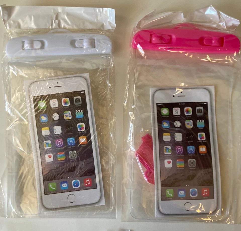 Waterproof Phone Holder BAG LANYARD for iPhone Smart phone Lot Of 2 New - Image 1 of 4