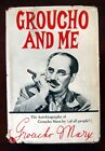 GROUCHO AND ME par Groucho Marx 1959 première impression HC/DJ humour/autobiographie