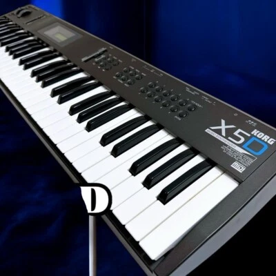 Korg X5D Keyboard Synthesizer Sound Module Multi-effects Tested/working - Image 1 of 4