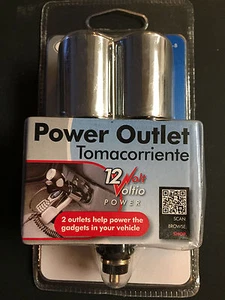 Bell 39068-8 12 Volt double Socket adapter NEW - Picture 1 of 2