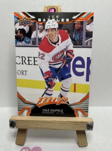 COLE CAUFIELD 2022-23 Upper Deck MVP ICE BATTLES PARALLEL #85 Montreal Canadiens