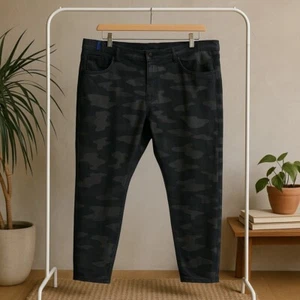 G by Giuliana Women's Camo Denim Jeggings Pull On Stretch Size 26W - Picture 1 of 9