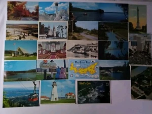 Lot Of 22 Vintage Post Cards Canada Unused - Picture 1 of 8