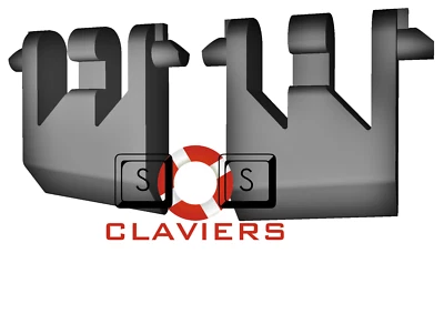 Corsair K70 RGB MK.2 LP Tastatur Spare Ersatz Tilt Leg Ständer Foot Feet Satz - Bild 1 von 3