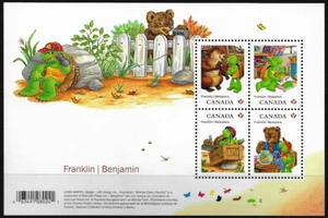 Canada Stamps — Souvenir Sheet — 2012, Franklin / Benjamin, The Turtle #2541 MNH - Picture 1 of 1