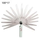 High-Quality Woodworking Tools Feeler Gauge Feeler Tools 1 Pc 17 Blades