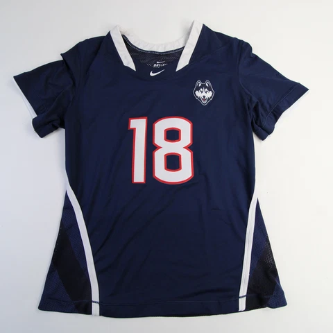 UConn Huskies Nike Dri-Fit Practice Jersey - Volleyball Women's Navy Used Cover