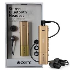 Sony SBH54 Stereo Bluetooth Headset & Handset in one FM radio Retail Box - Gold