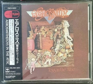 Toys in the Attic by Aerosmith (CD, 1975) JPN PRESSING w. OBI - Picture 1 of 2