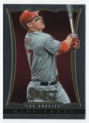 2013 Panini Select Mike Trout Los Angeles Angels #22 - Image 1 of 2