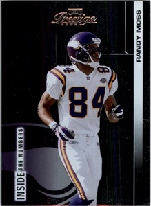 Playoff Prestige Inside the Numbers 2002 #IN19 Randy Moss - casi nuevo-como nuevo - Imagen 1 de 2