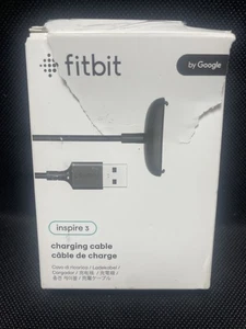 Genuine Fitbit Inspire 3 Charging Cable - Black - Picture 1 of 1