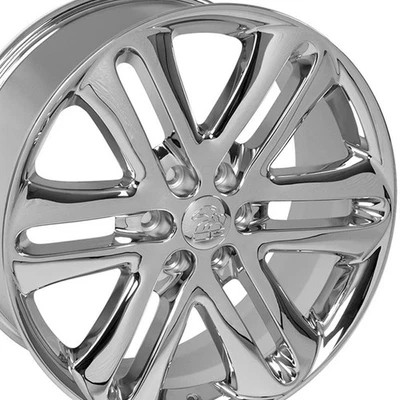 22" Chrome Wheel [fits 2003-2023 Lincoln Navigator] - RVO1115 - Image 1 of 3
