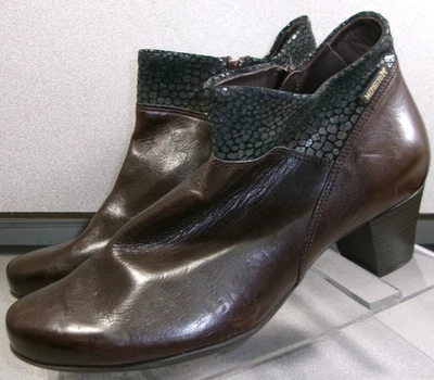 ZAPATO MUJER MICHAELA LMMSBT90 7,5 M (EURO 5) MARRÓN CUERO CREMALLERA POR MEPHISTO Foto 1 de 4