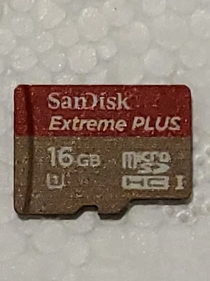 SDSDQX-016G-U46SA | Sandisk | Extreme Plus 16Gb Class 10 Microsdhc Uhs-1 Flash M - Image 1 of 4