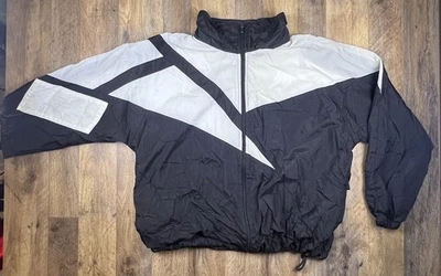 Винтажная ветровка 80-х MacGregor куртка мужская L нейлон акула квадратная на молнии. - Изображение 1 из 4