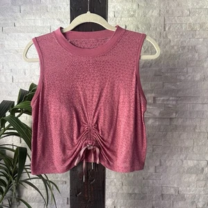 Lululemon Veil Cherry Tint “Cinch Me Up” Tank Size M - Bild 1 von 6