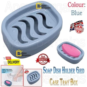 Neu Seifenschale Etui Halter Gitterwanne Box Dusche Bad Wasserablauf Behälter - Bild 1 von 4