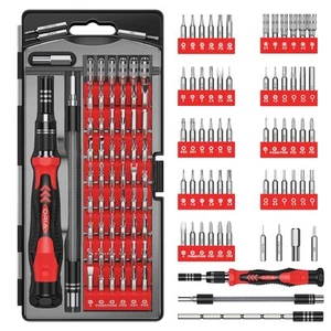 ORIA Precision Screwdriver Kit, Mini Screwdriver Set, 61 in 1 with 57 Bits Re... - Picture 1 of 8