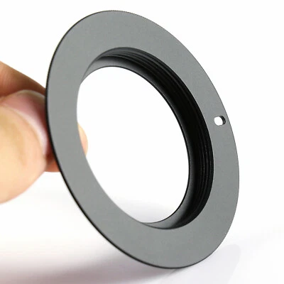 M42 Lens To Nikon F Mount Adapter For D850 D750 D810A D810 D800 D800E W/Plate - Image 1 of 3